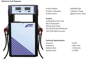 Double hose dispenser